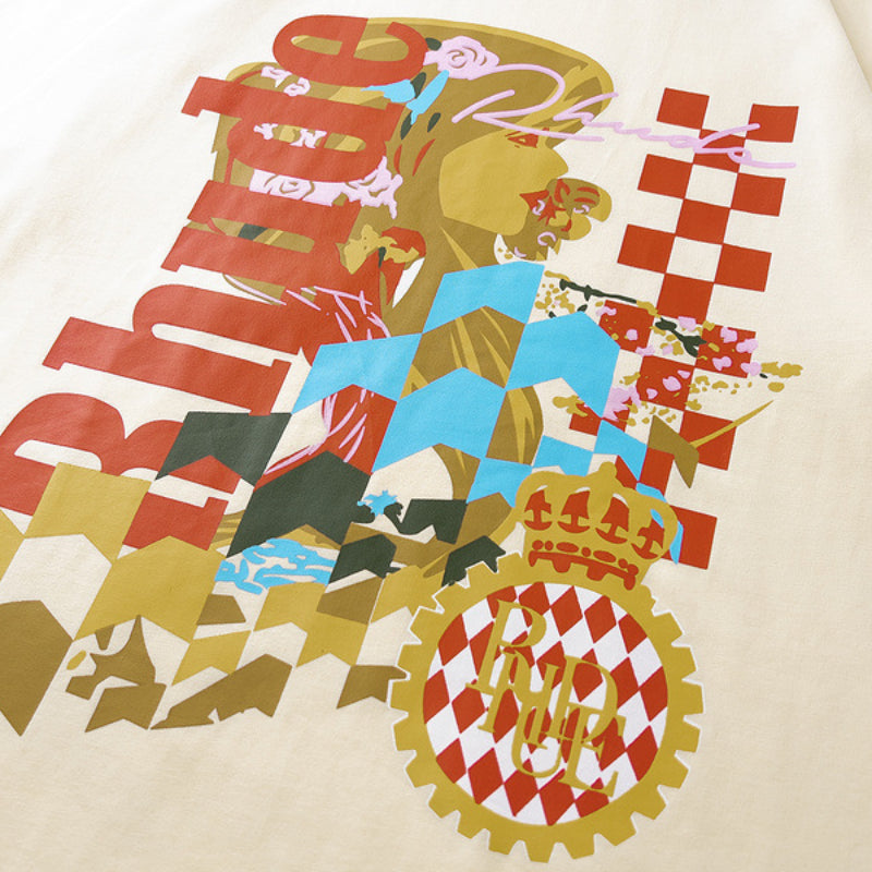 Rhude T Shirt Junior Letter Arrow R Label Short Sleeve T-Shirt