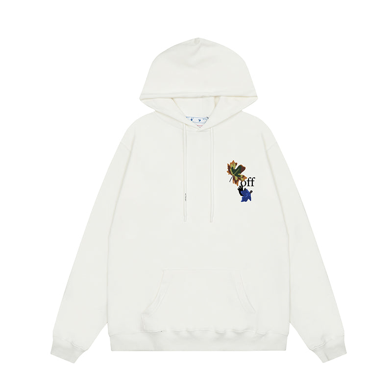 OFF WHITE Hoodie Trendy Street Style Personalized Cotton