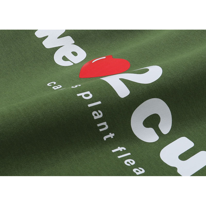 Kanye West Sunday Service Hoodie Autumn And Winter I Love M Box Velvet Padded Hooded Sweatshirt