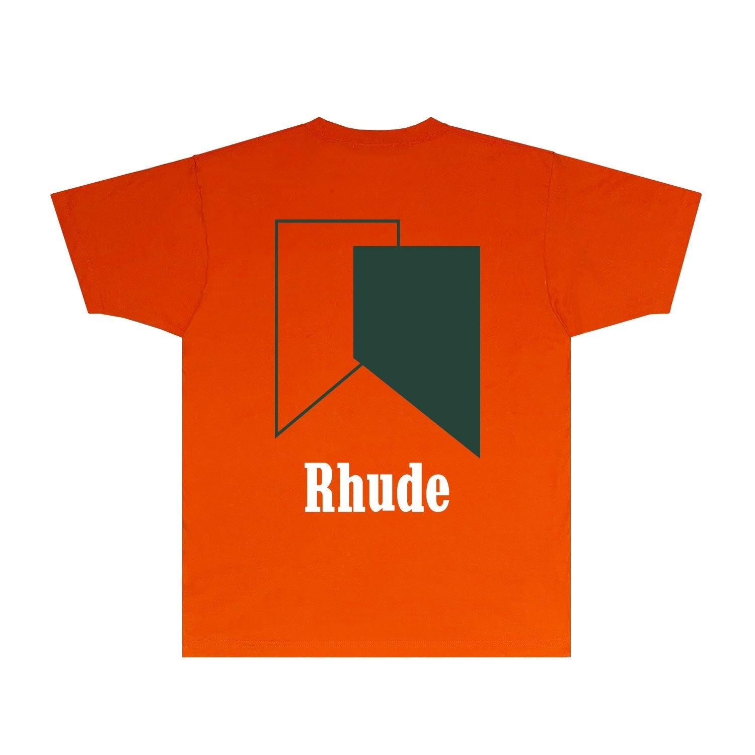 Rhude T Shirts Printed Trendy Pure Cotton