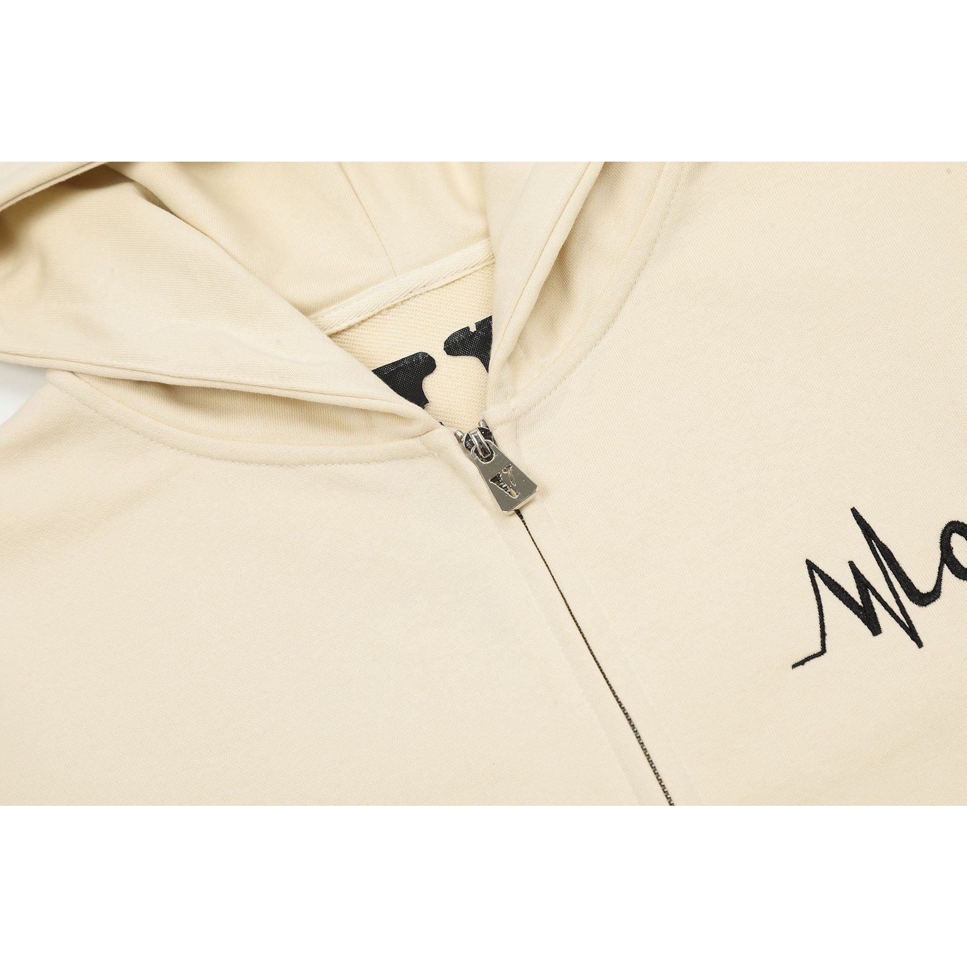 Vlone Hoodie autumn and winter electrocardiogram big V letter