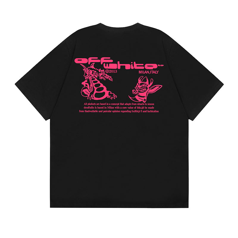 Off White T Shirts Direct Printing Pattern