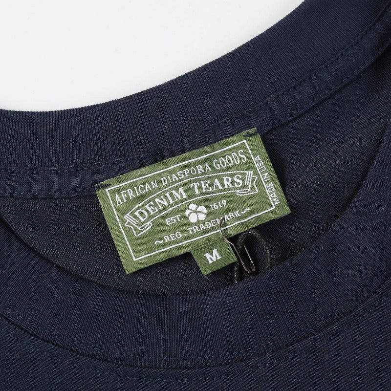 Denim Tears Outfit:T Shirt/Shorts (Separate Purchase Options) Loose Short Sleeve T-shirt Casual Shorts Suit