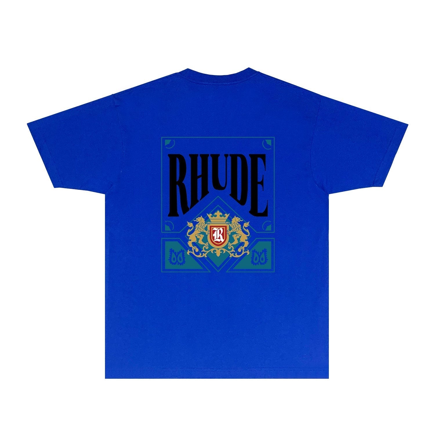 Rhude T Shirts Printed Trendy Pure Cotton