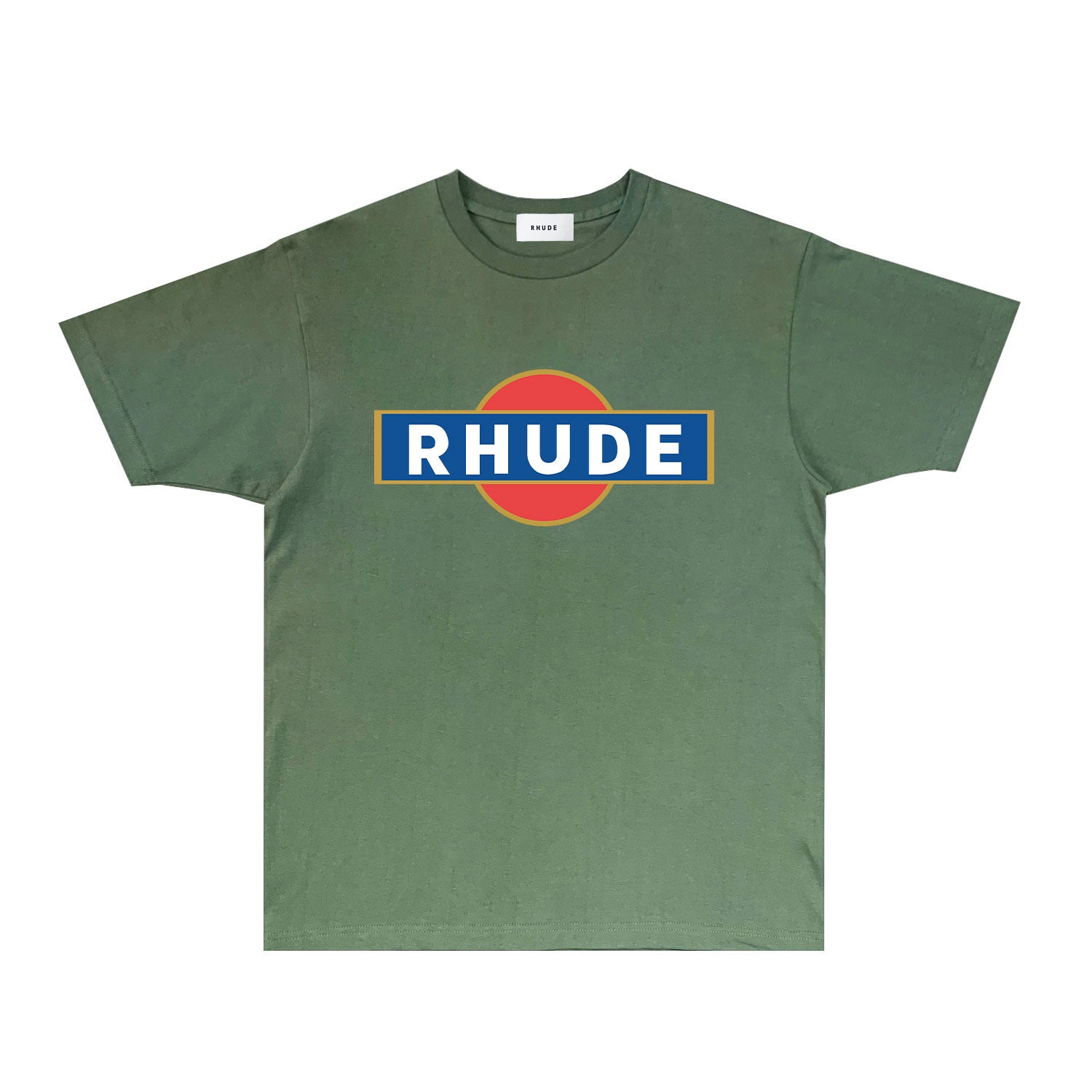 Rhude T Shirts Printed Trendy Pure Cotton
