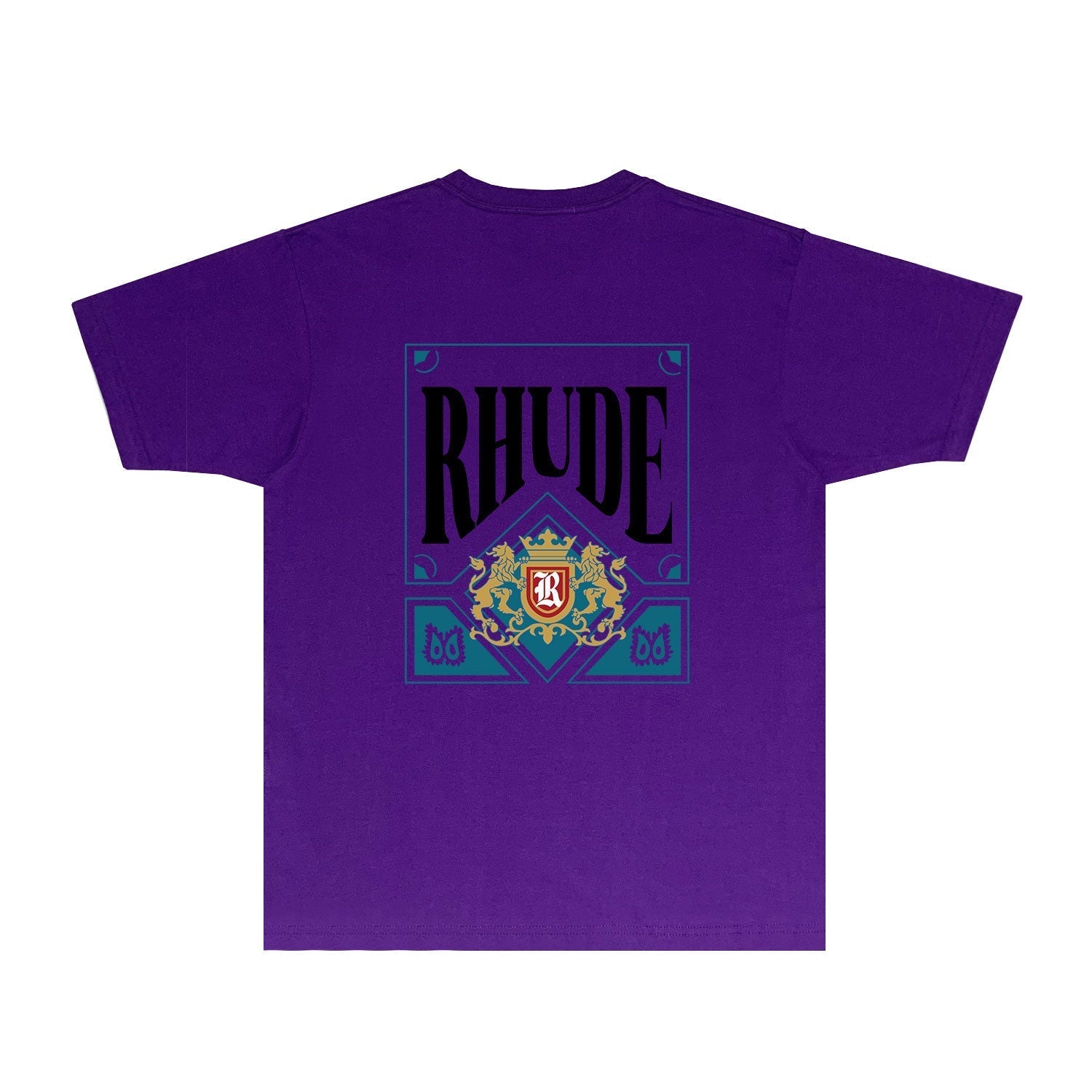 Rhude T Shirts Printed Trendy Pure Cotton