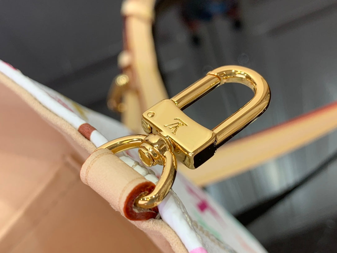 ＬＳ ＶＴＴＯＮ X TAKASHI MURAKAMI VENICE BACKPACK WHITE MULTICOLORED