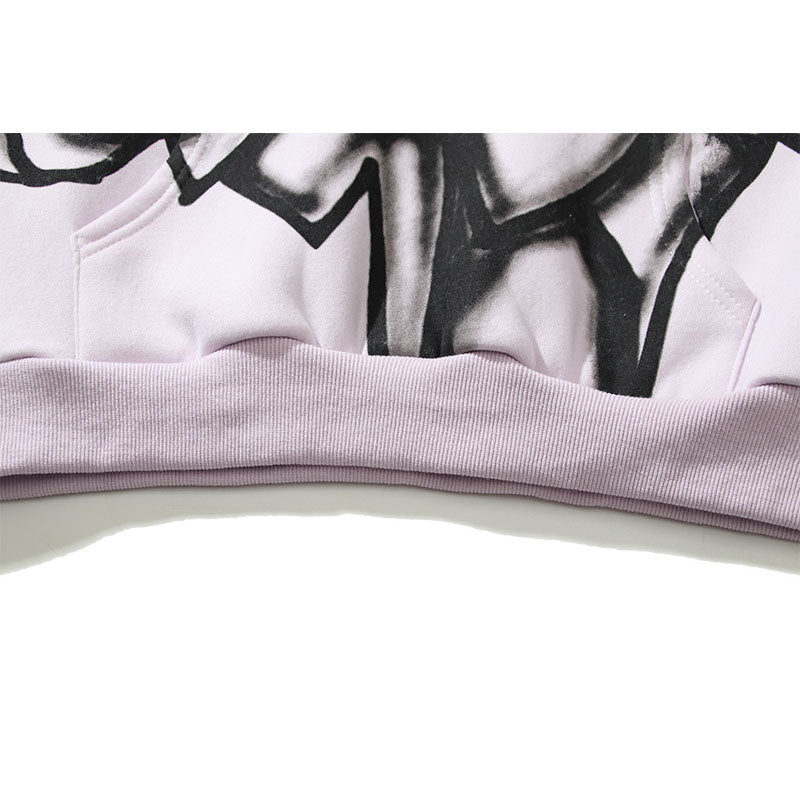 Kanye West Sunday Service Hoodie Hand Painted Graffiti Printing Sailor Moon Secondary Yuan