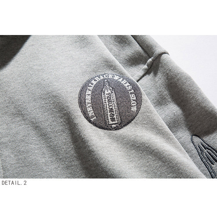 Men's Graphic Hoodies Men's Cardigan Loose Fashion Men's Sweater