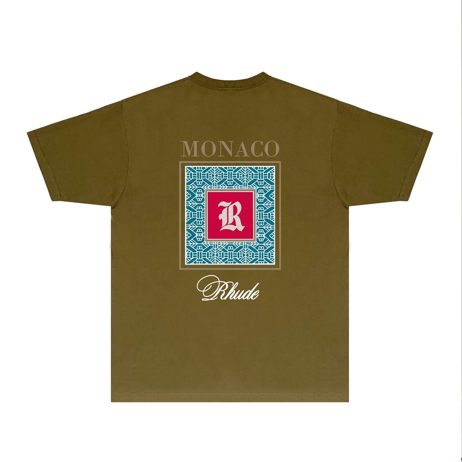 Rhude T Shirts Printed Trendy Pure Cotton