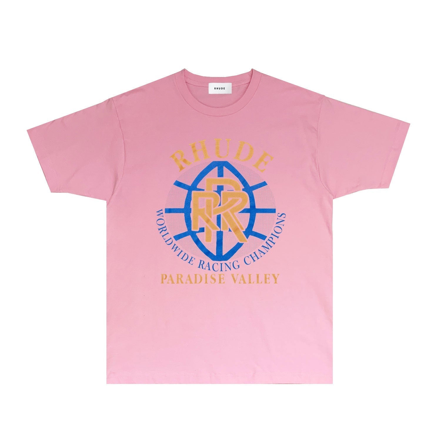 Rhude T Shirts Printed Trendy Pure Cotton