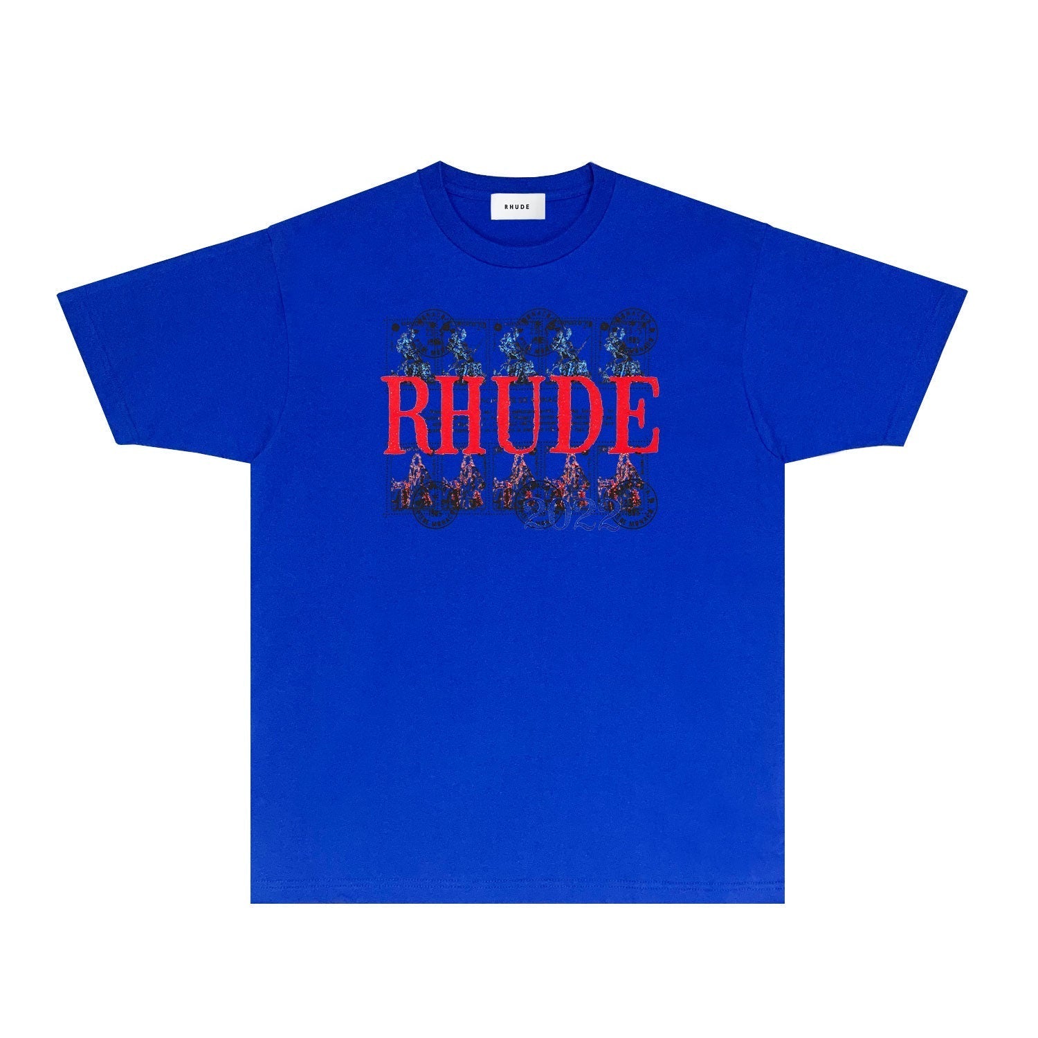 Rhude T Shirts Printed Trendy Pure Cotton