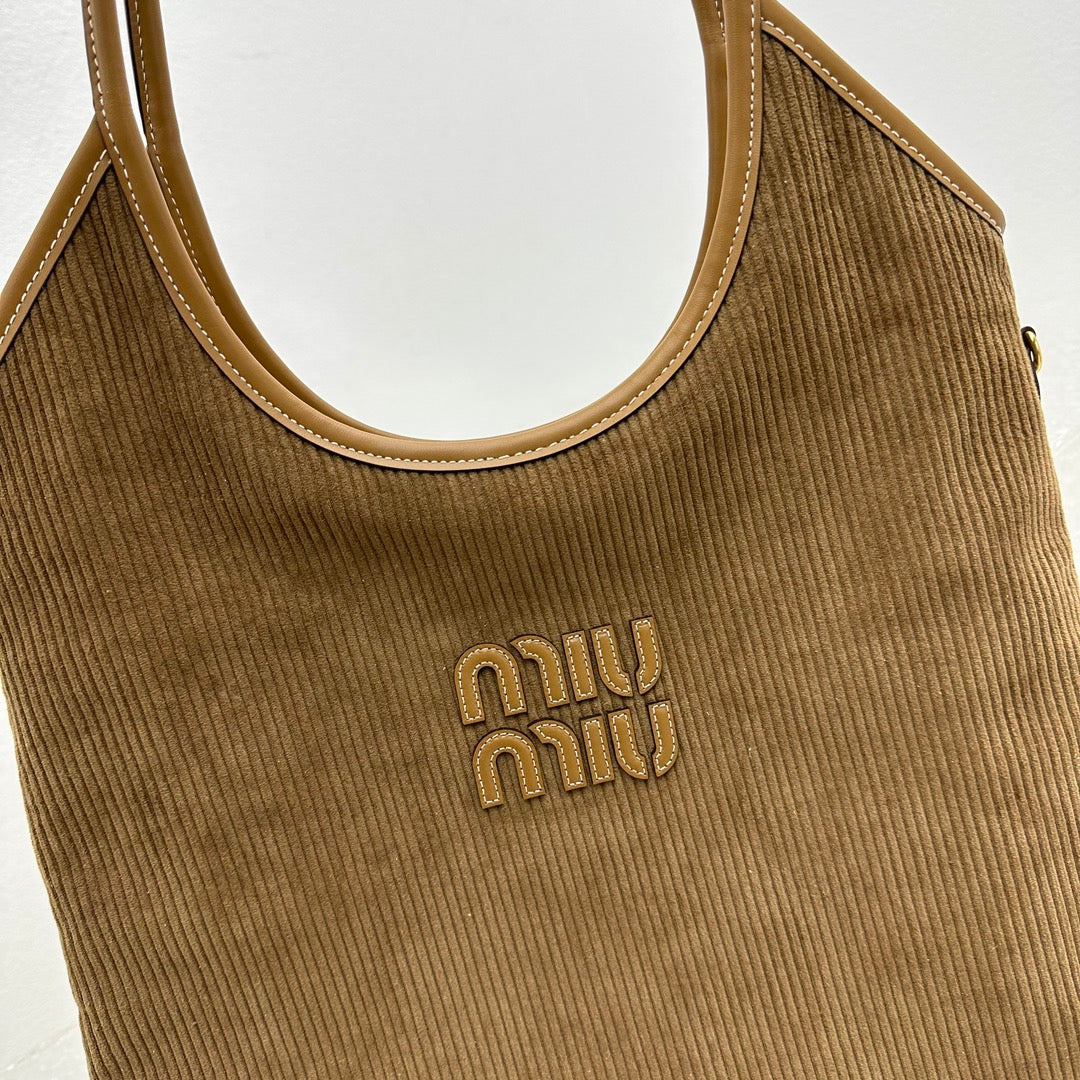 ＭＩ ＭＵ IVY CORDUROY BAG CINNAMON
