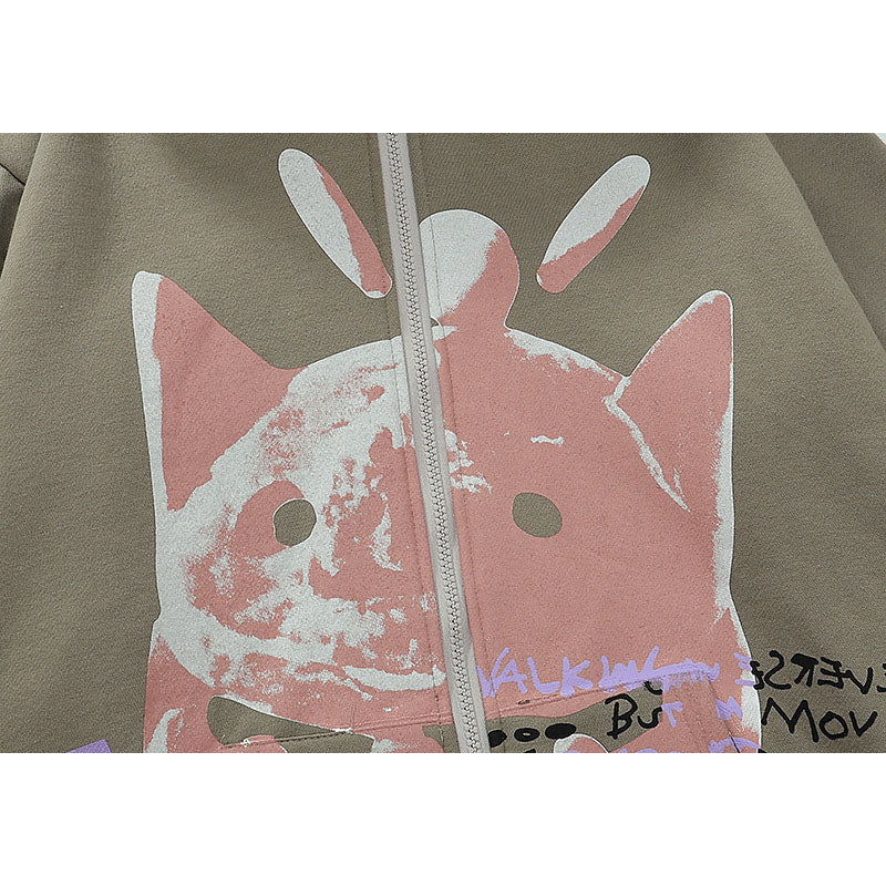 Kanye West Sunday Service Hoodie New Sight Hoodie Rap Cardigan Zipper Hoodie