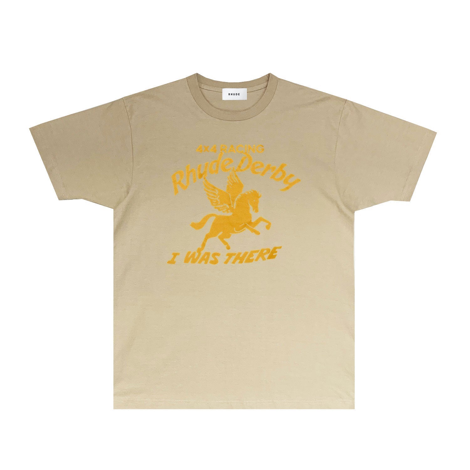 Rhude T Shirts Printed Trendy Pure Cotton