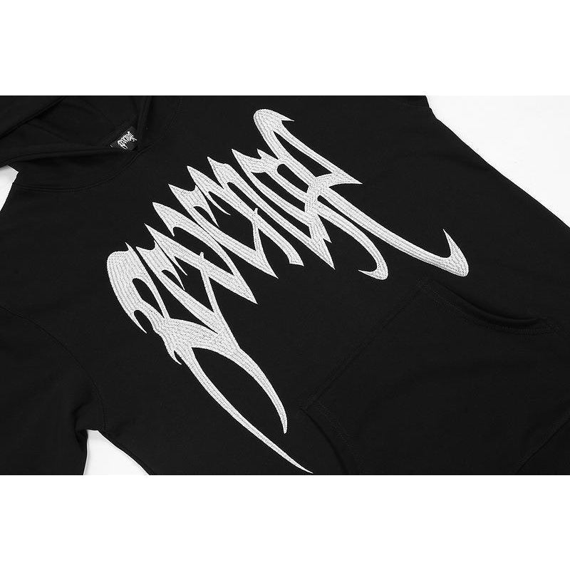 Revenge Hoodie Logo Embroidered Hoodie Couple