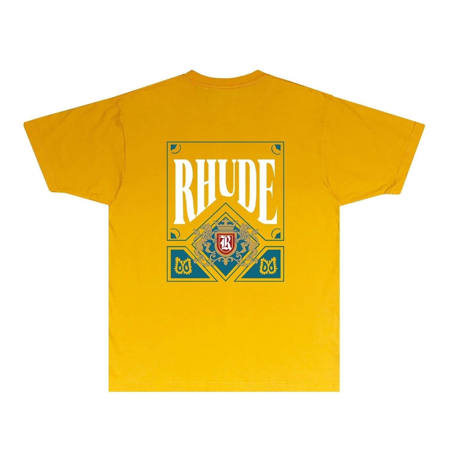 Rhude T Shirts Printed Trendy Pure Cotton