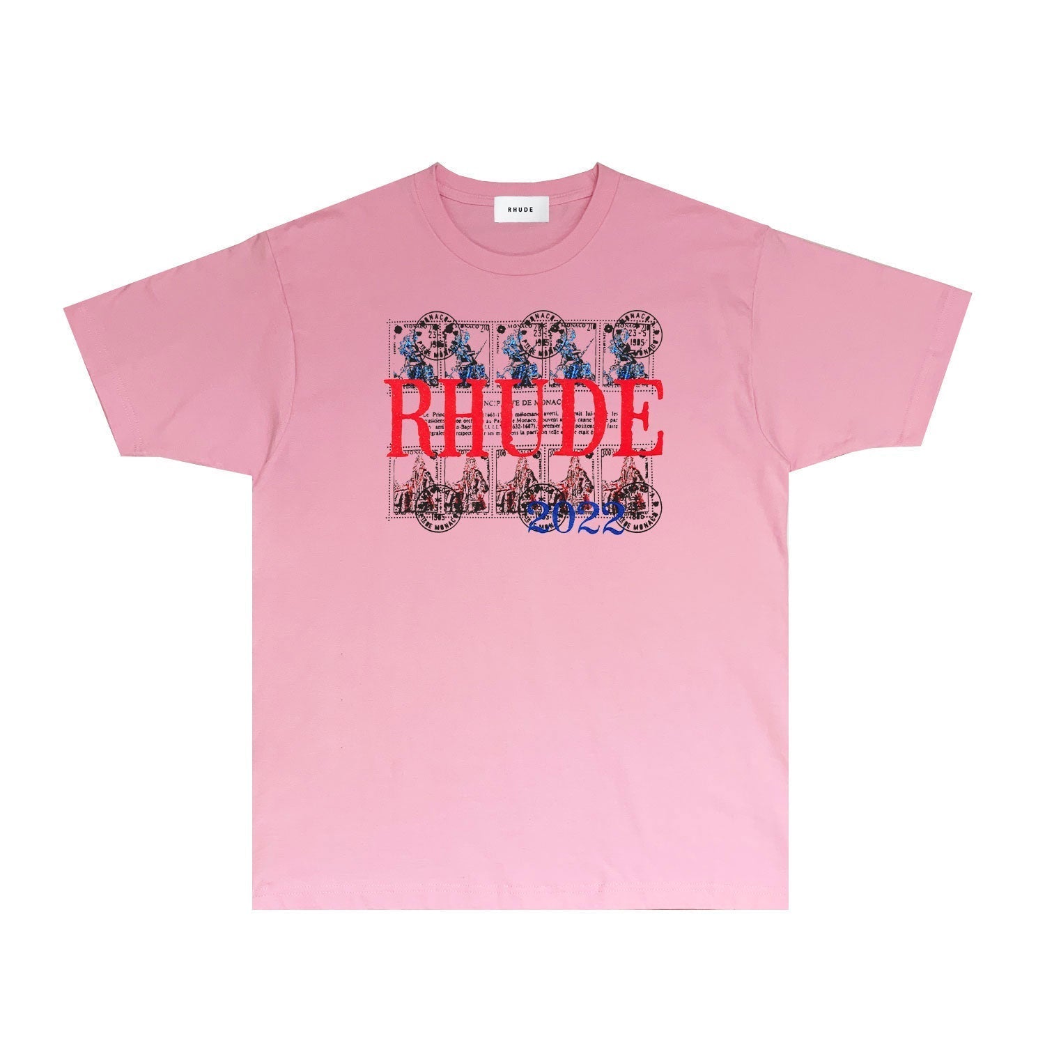 Rhude T Shirts Printed Trendy Pure Cotton