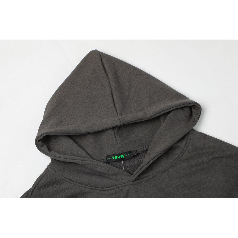 Man Fall Outfits Letter Print Oversize Loose Men's and Women's Hoodie Tide