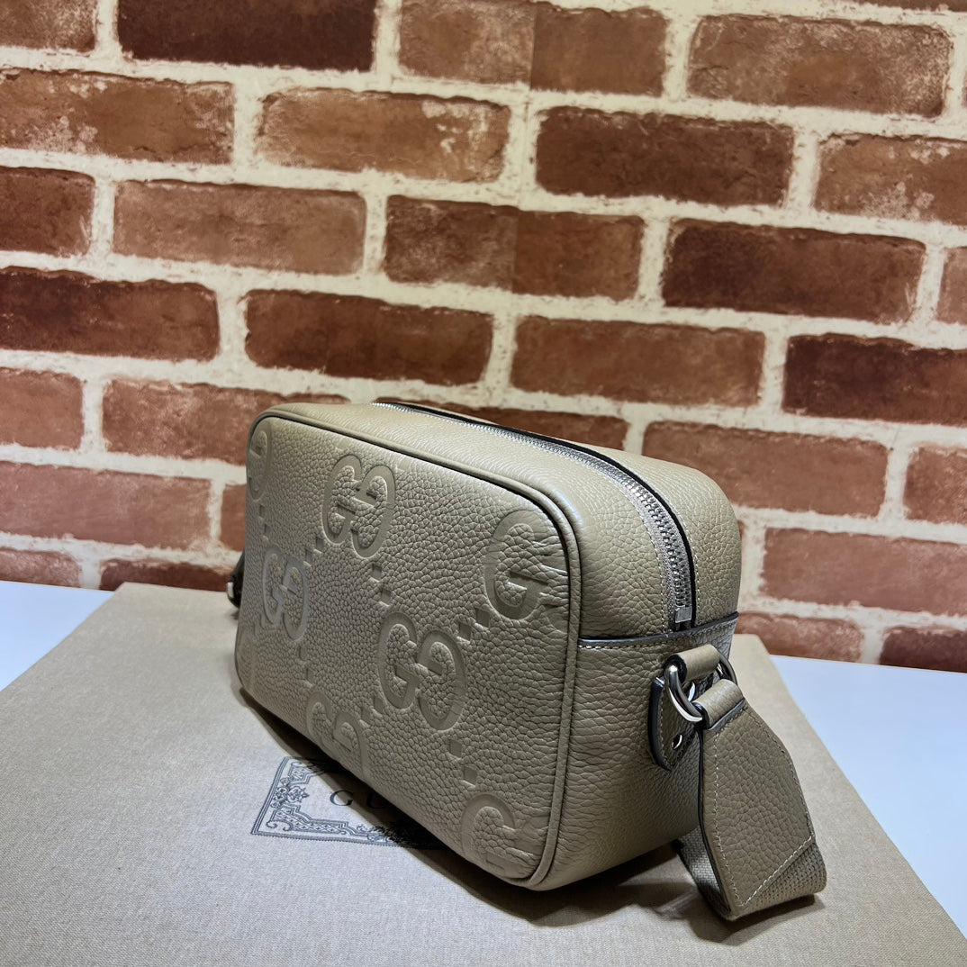 ＧＣＣＩMEN INTERLOCKING G CROSSBODY BAG BEGIE