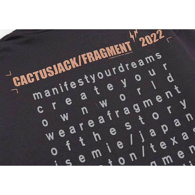 Kanye West Sunday Service Hoodie Vintage Flying Eagle Lightning Printing Plus Velvet Hoodie