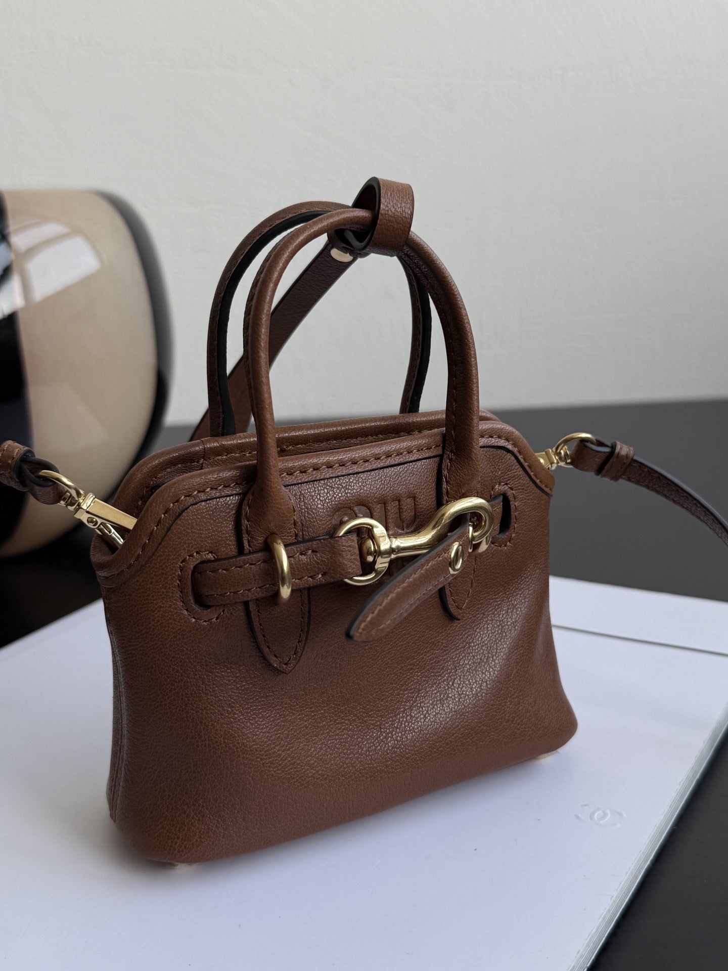 ＭＩ ＭＵ LEATHER TRICK MICRO OAK