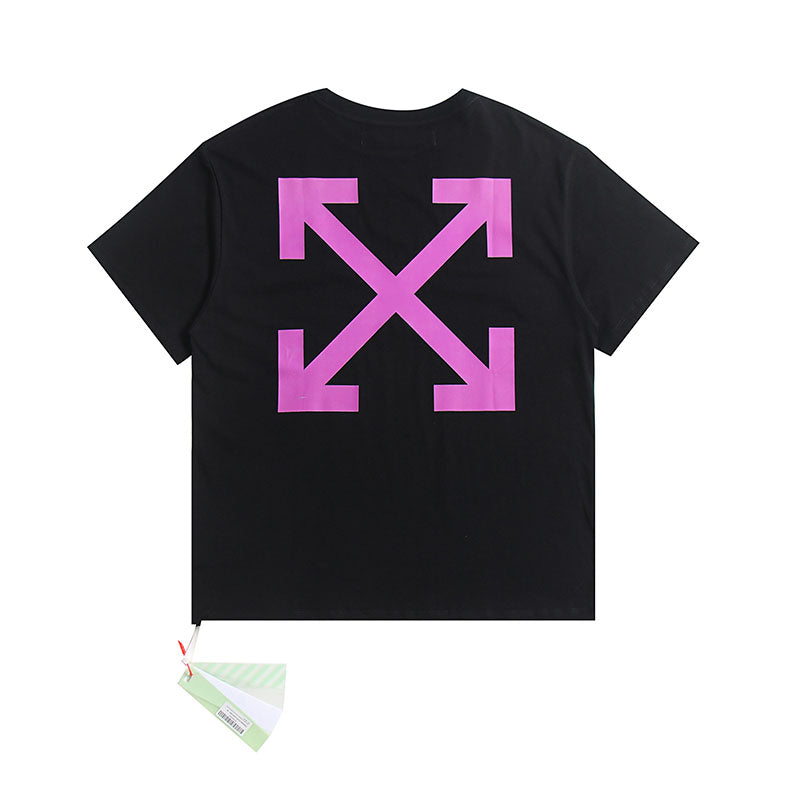 Off White T Shirts Religious Angel Oil Painting Short Sleeves