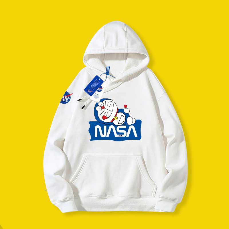 NASA Children Hoodie NASA Children's Hooded Sweatshirt Loose Thick