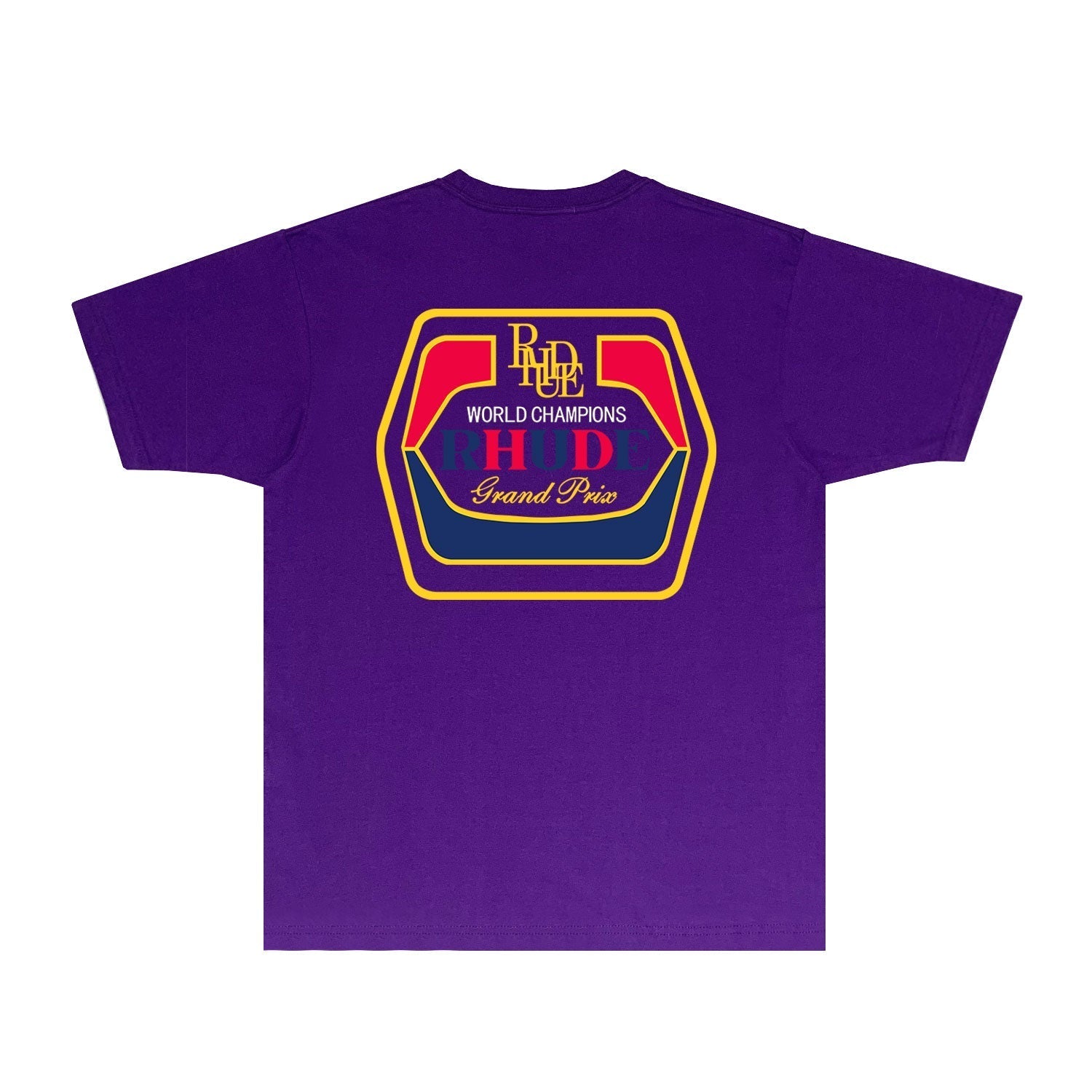 Rhude T Shirts Printed Trendy Pure Cotton