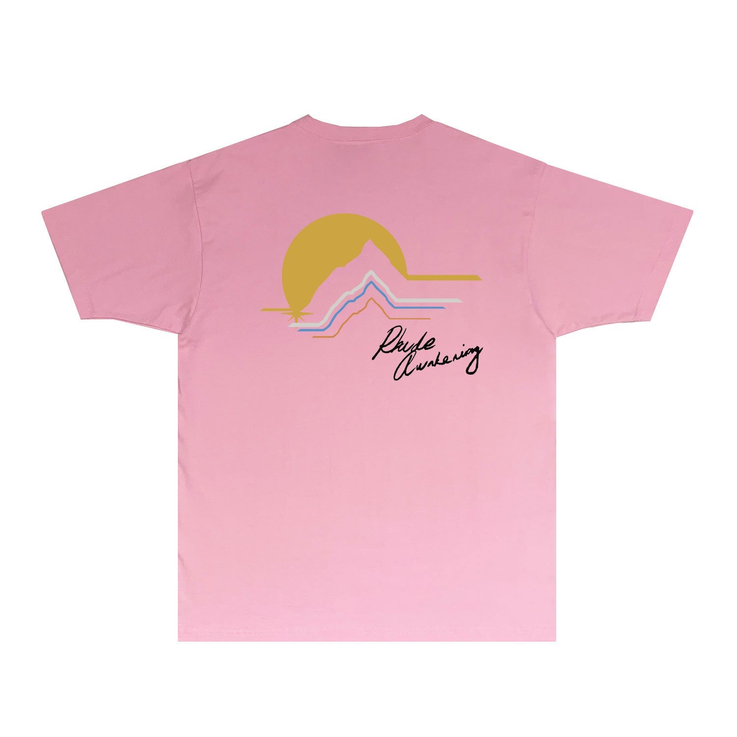 Rhude T Shirts Printed Trendy Pure Cotton