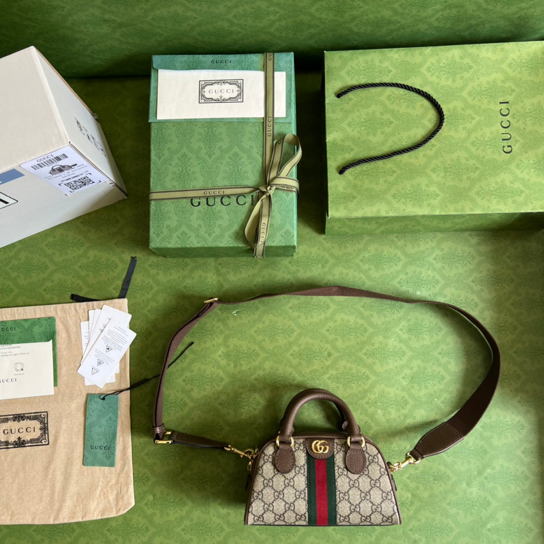 ＧＣＣＩOPHIDIA GG SUPREME SHOULDER HAND BAG BIEGE