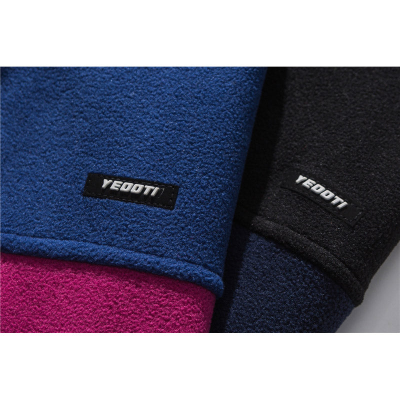 Men's Graphic Hoodies Men's Autumn Multi-Color Mosaic Hooded Loose Coat Men's