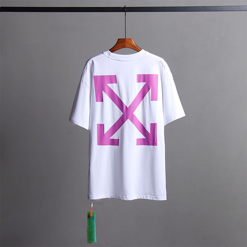 Off White T Shirts Religious Angel Oil Painting Short Sleeves