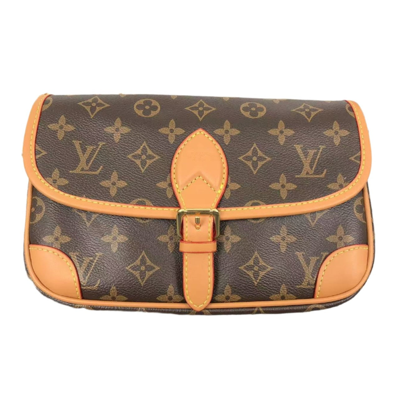 ＬＳ ＶＴＴＯＮ DIANE SATCHEL BAG BROWN