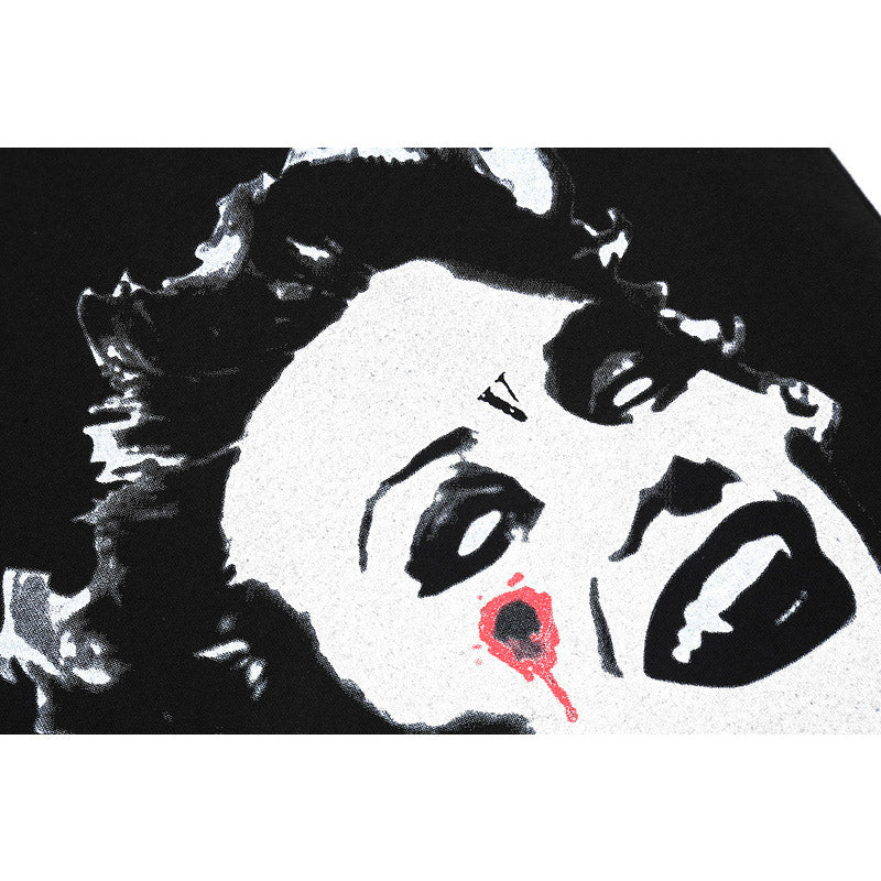 Vlone T Shirt Die Monroe Loose Male And Female Couple Short Sleeve T-Shirt