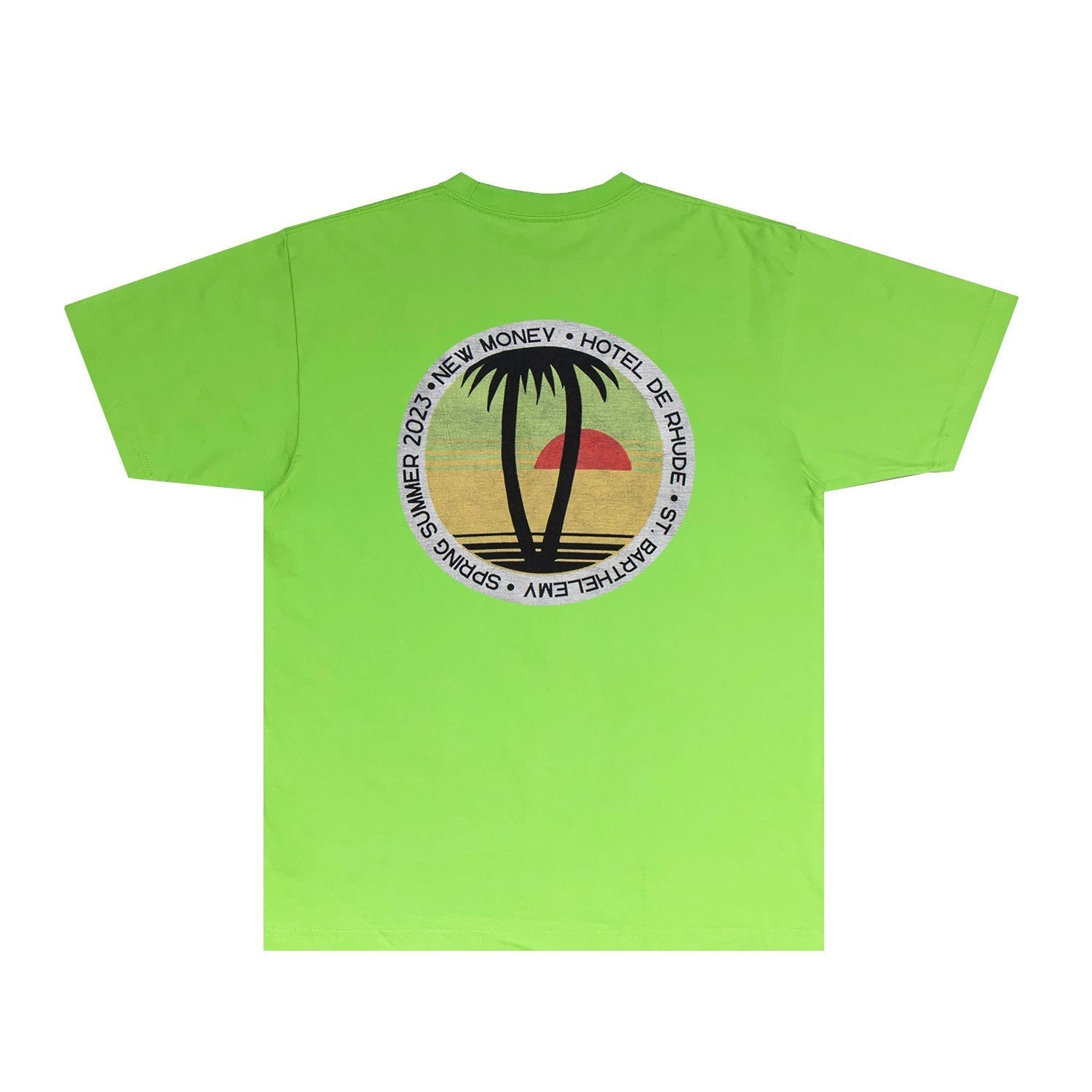 Rhude T Shirts Printed Trendy Pure Cotton