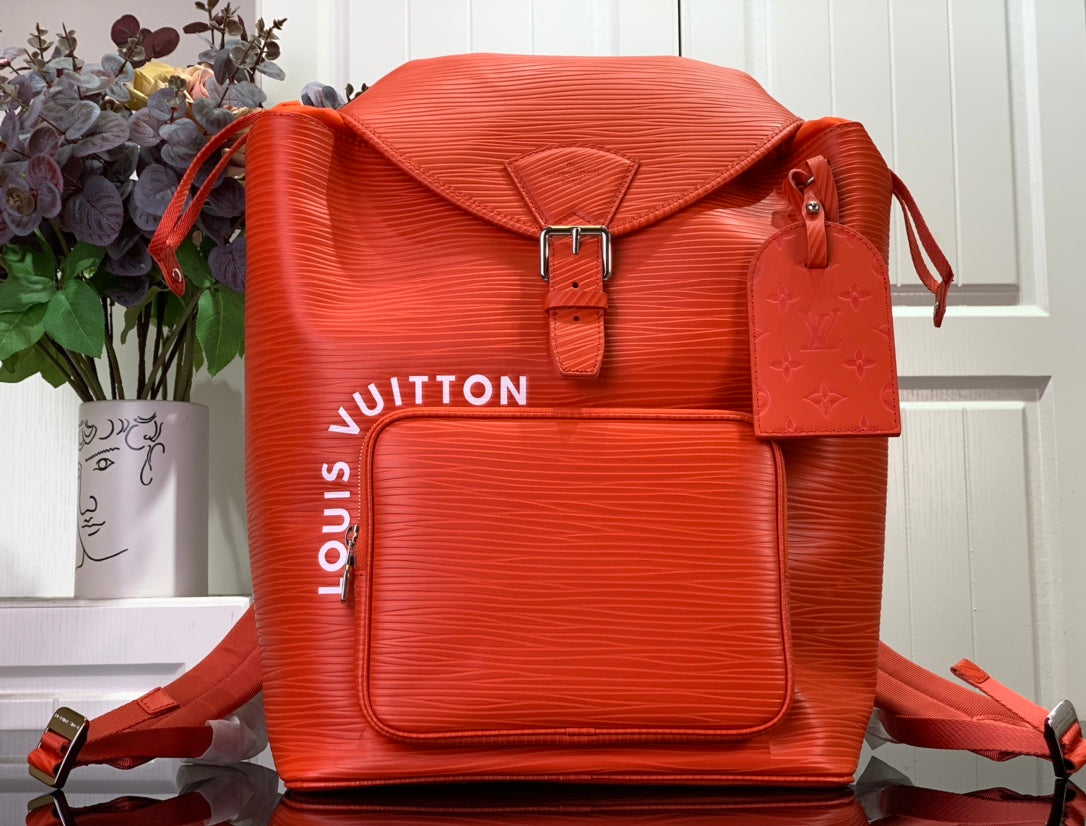 ＬＳ ＶＴＴＯＮ MONTSOURIS BACKPACK RED