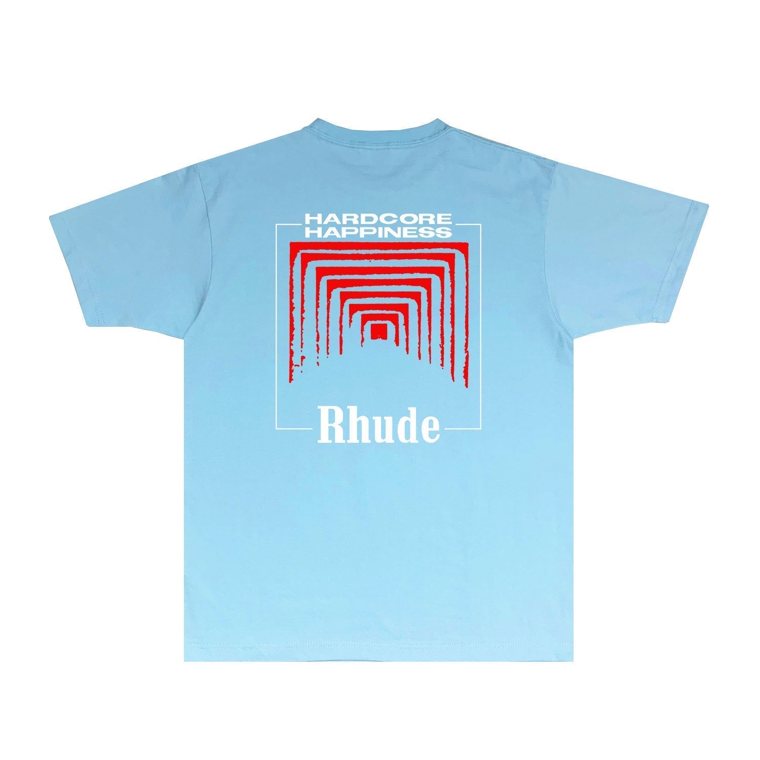 Rhude T Shirts Printed Trendy Pure Cotton