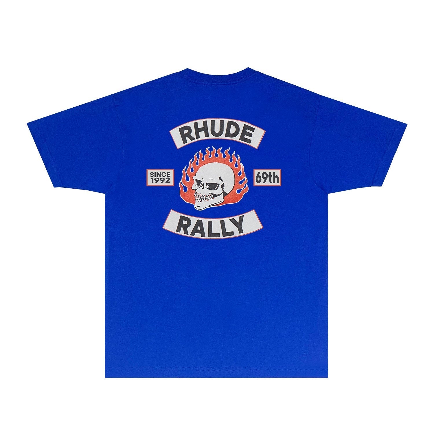 Rhude T Shirts Printed Trendy Pure Cotton