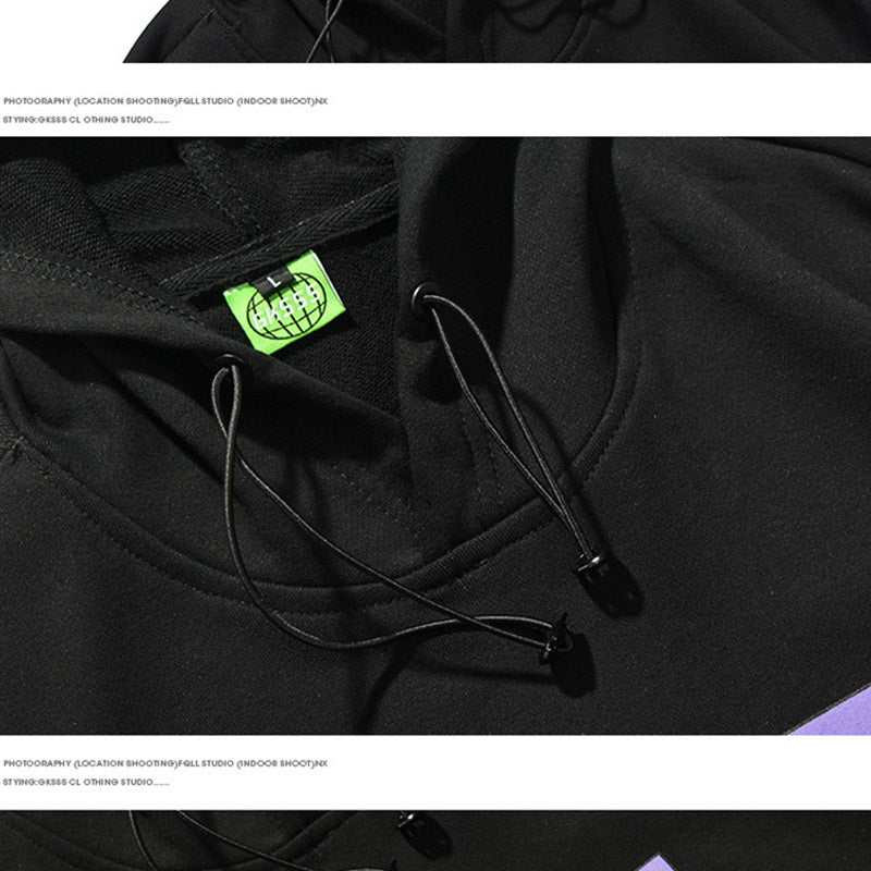 Men's Graphic Hoodies Men's Autumn Printing Hooded Long Sleeve Top Men's