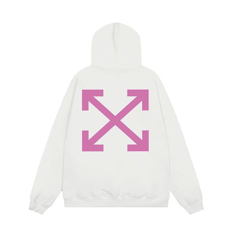 OFF WHITE Hoodie Trendy Street Style Personalized Cotton