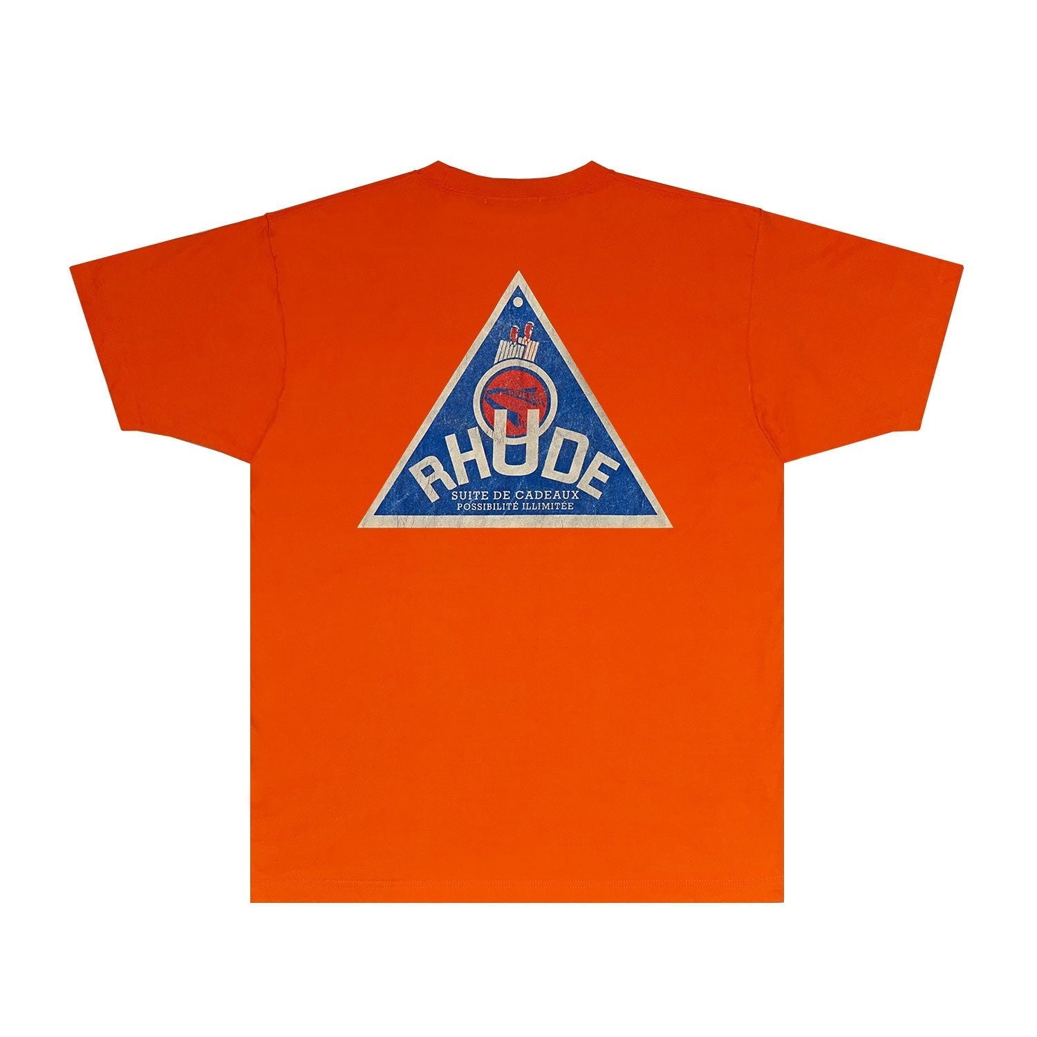 Rhude T Shirts Printed Trendy Pure Cotton