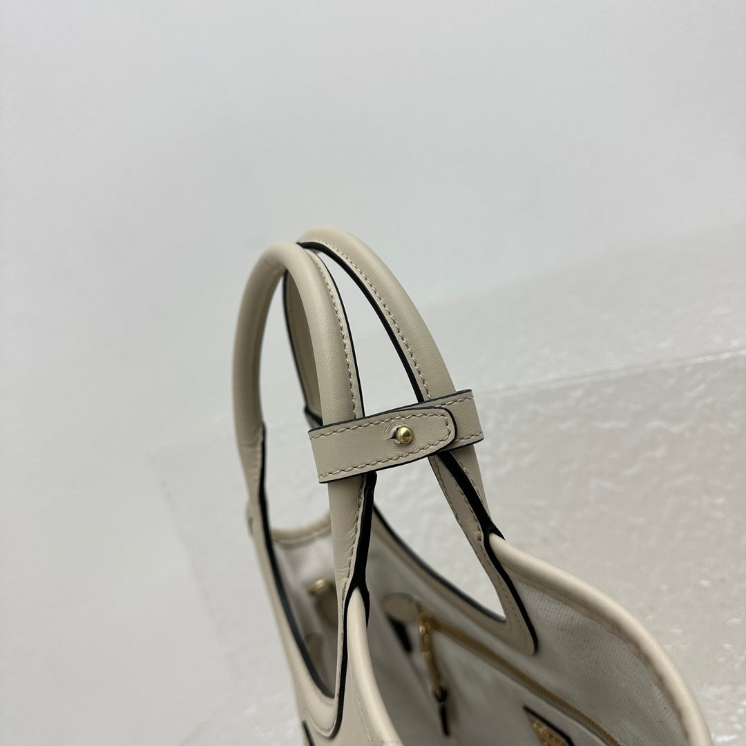 ＭＩ ＭＵ  IVY LEATHER BAG CLAY GREY