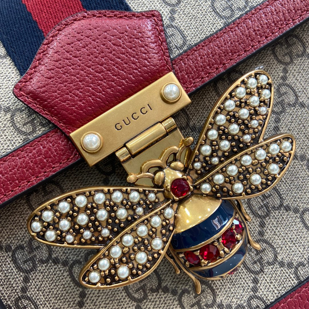 ＧＣＣＩGG QUEEN MARGARET  WOMEN HANDBAG RED