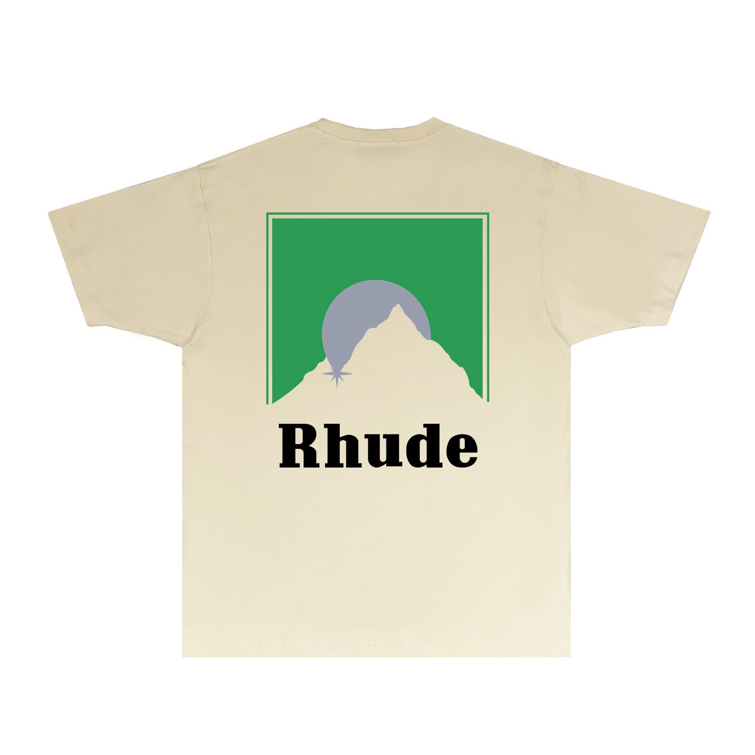 Rhude T Shirts Printed Trendy Pure Cotton