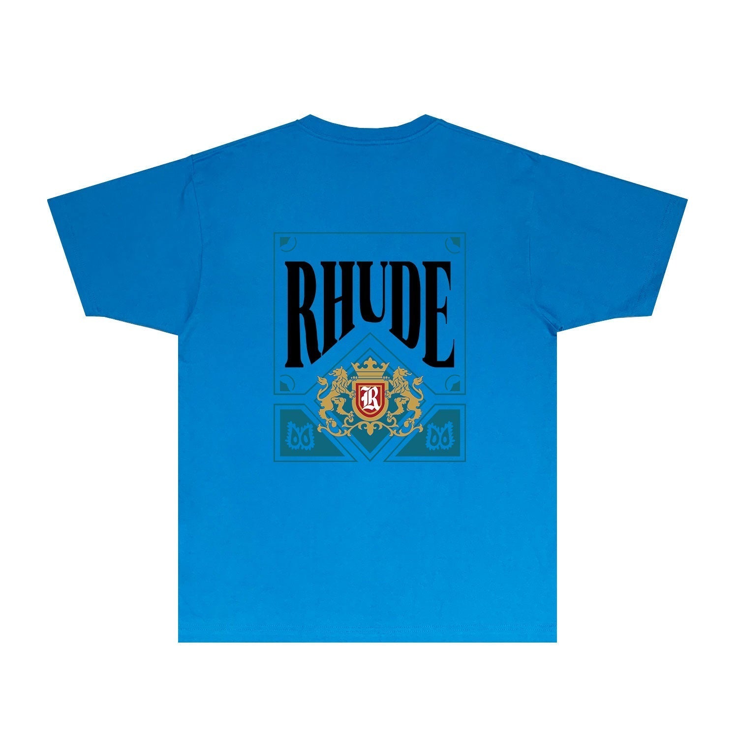Rhude T Shirts Printed Trendy Pure Cotton