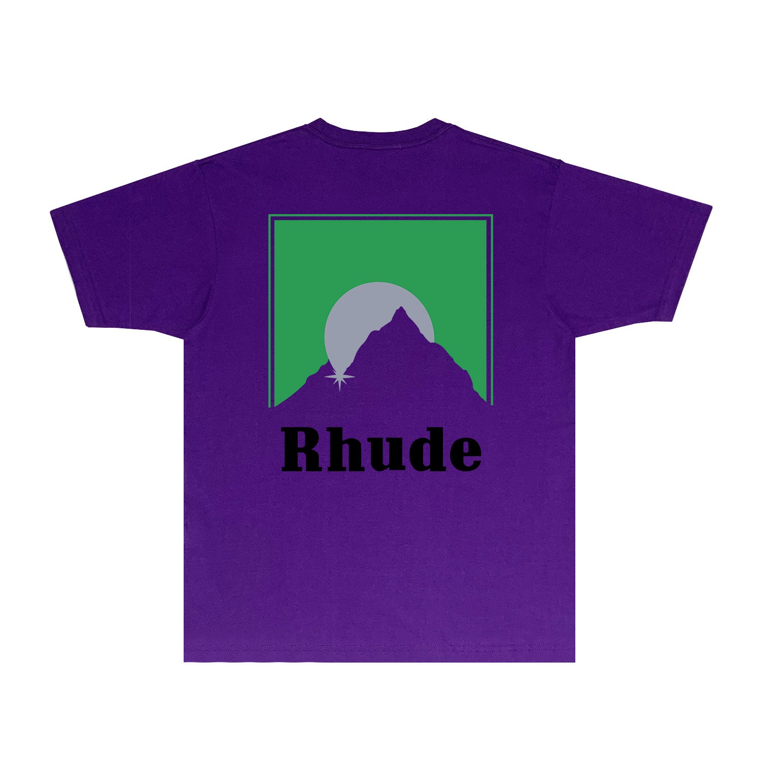 Rhude T Shirts Printed Trendy Pure Cotton