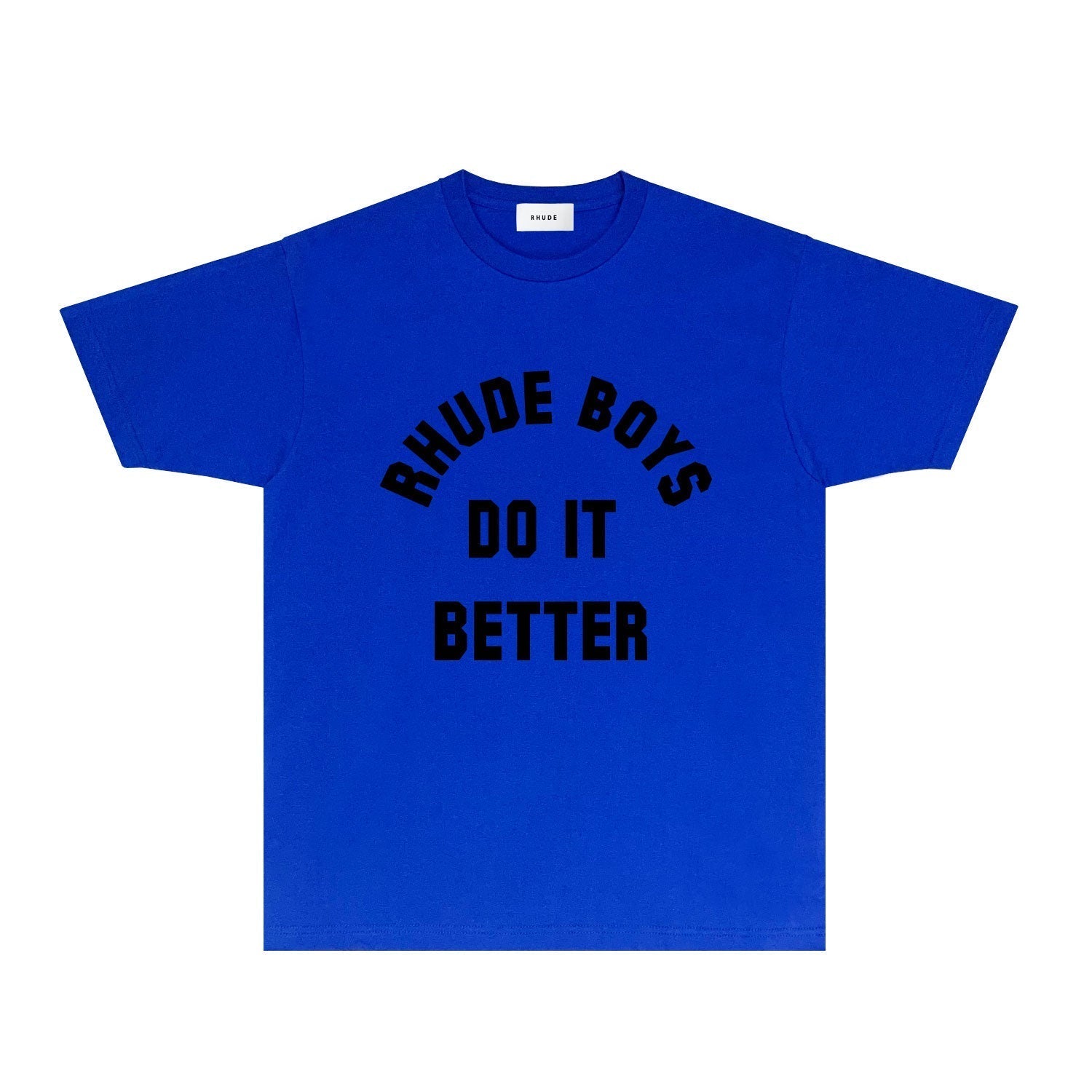 Rhude T Shirts Printed Trendy Pure Cotton