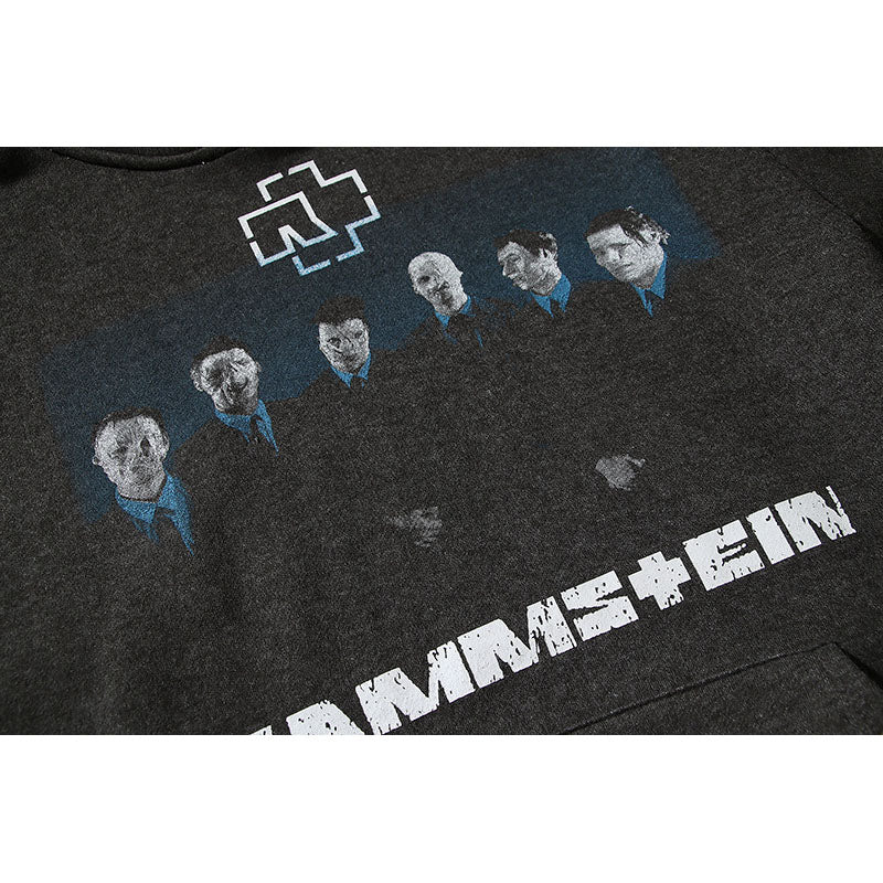 Kanye West Sunday Service Hoodie Vintage Portrait Printing Vintage Hoodie