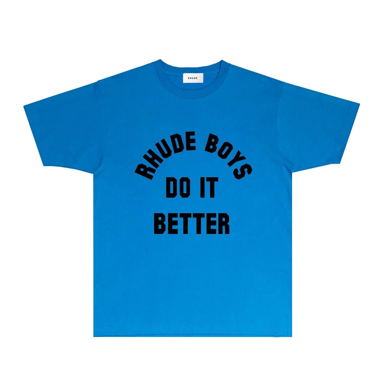 Rhude T Shirts Printed Trendy Pure Cotton